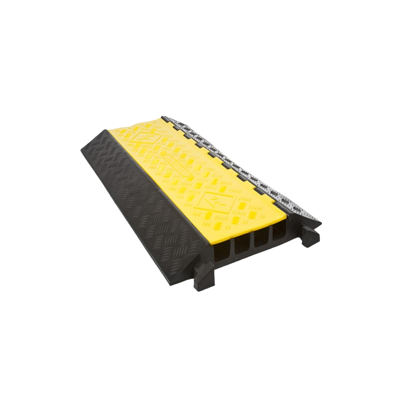 Protector de cables QRubber SECP900MT4 de 4 canales; fotografía referencial de la marca