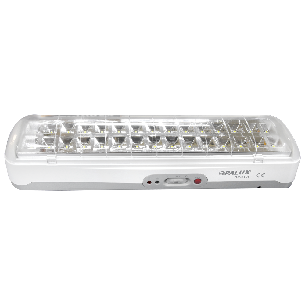 Lámpara de emergencia Opalux OP-2195 de30LED; imagen de fabricante del modelo