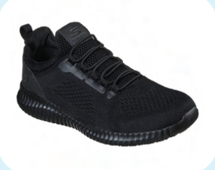 Zapatilla de trabajo Skechers CESSNOCK SR 77188 negra