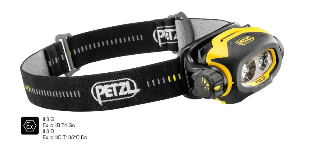 Linterna frontal recargable Petzl PIXA 3R E78CHR 2; fotografía oficial de producto o montaje referencial según descripción