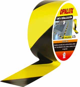 Cinta de señalización Opalux AN-S5033-AM-NG amarilla y negra