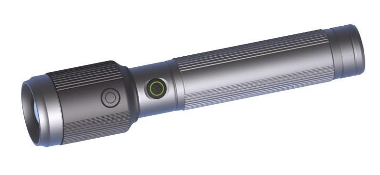 Linterna LED táctica recargable Opalux OP-2141F