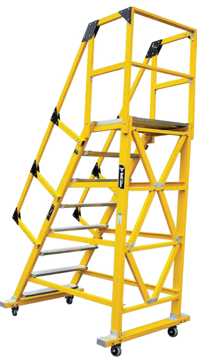 Escalera American Bull FTA180: fotografía original completa referencial de familia; pasos y dimensiones según el modelo seleccionado.