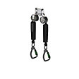 Retráctil MSA V-TEC VTOHW-012-RC-A, doble, 1.8 m (6 ft); código VTOHW-012-RC-A