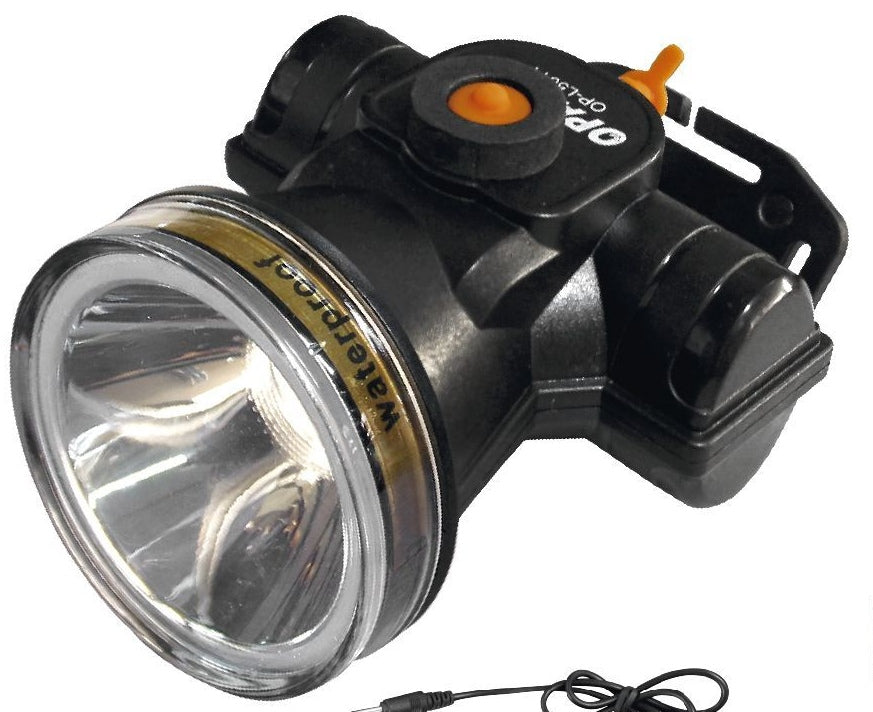 Linterna frontal recargable OPALUX OP-L5014, fotografía original del fabricante