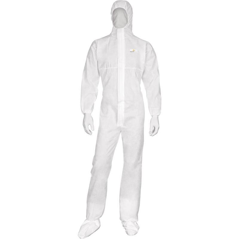 Traje desechable Delta Plus DT215 SMS; fotografía nativa completa de la ficha del fabricante