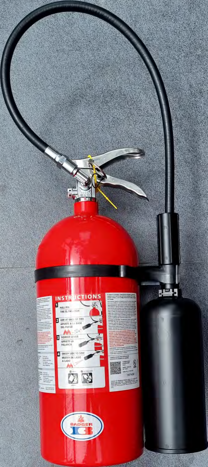Extintor Badger EXT-10CD-1 10 lb, portátil