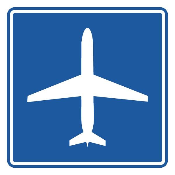 Señal de tránsito Aeropuerto — I-11
