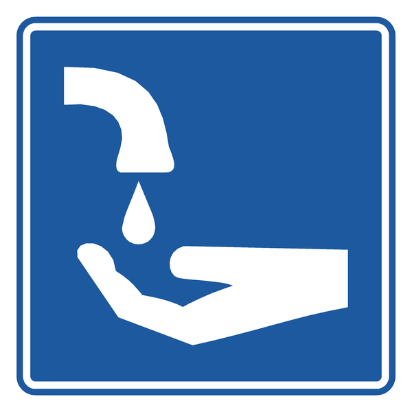 Señal de tránsito Servicios sanitarios — I-15