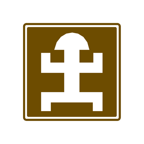 Señal de tránsito Bienes arqueológicos — T-06