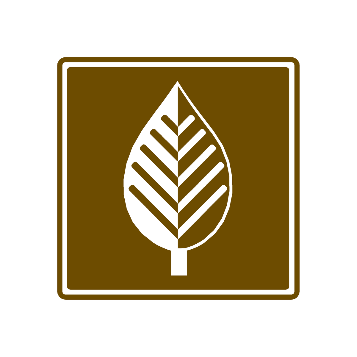 Señal de tránsito Atractivo natural — T-09